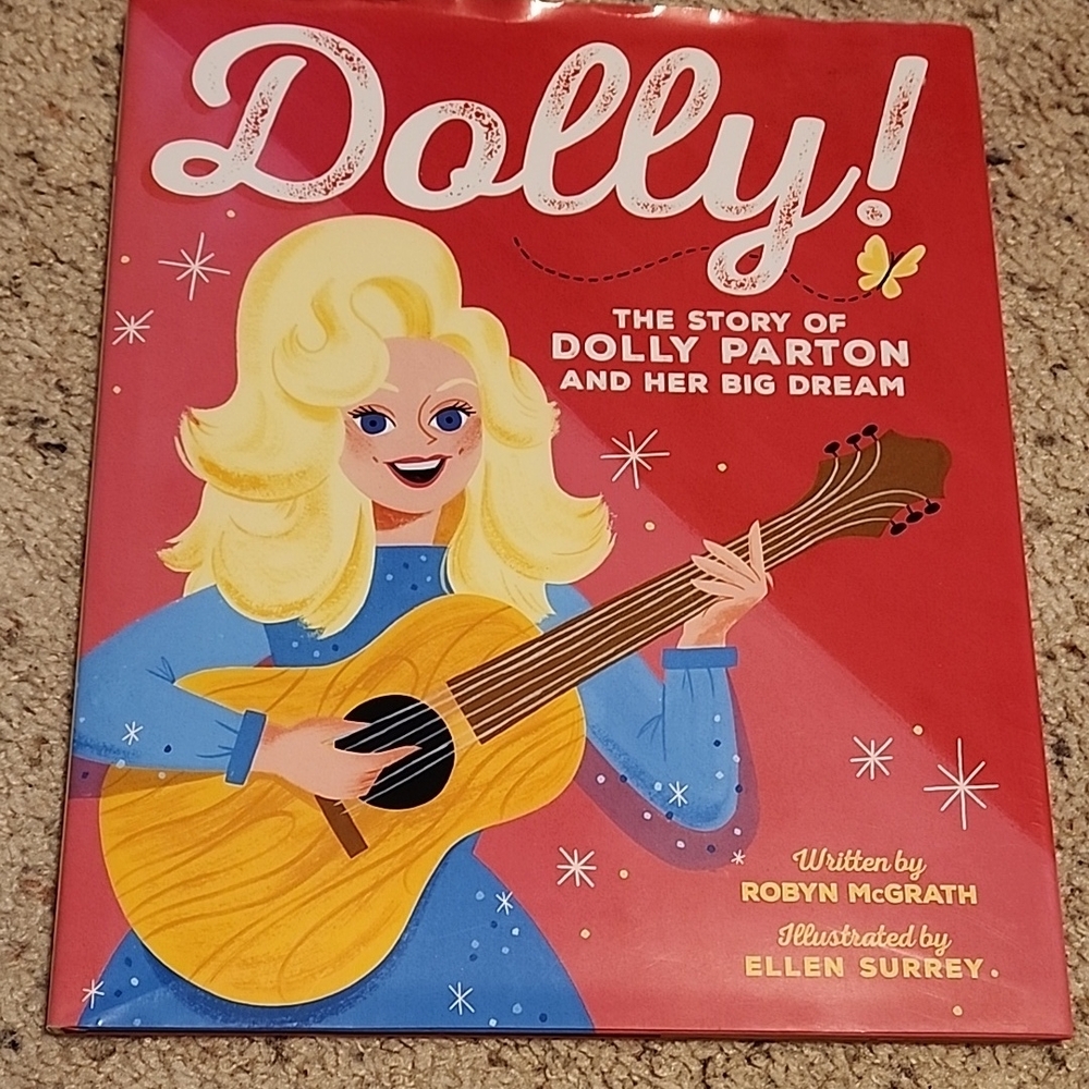 Dolly! The Story of Dolly Parton Children's Hardcover Book with DJ 2022
